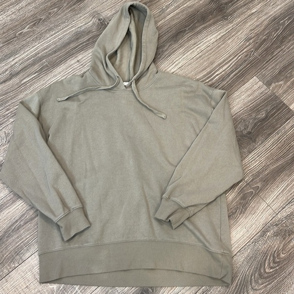 Z Supply Hooded Green Sweatshirt - Picture 2 of 4